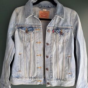 Levi's Light Blue Denim Og Trucker Jacket Xs